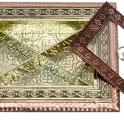 Swarahome Handicraft Wooden Dry Fruit Box – Rectangular Gift Box with Lid | Multipurpose Storage Box for Sweets, Spices, Dry Fruits & Gifting (Pack of 1)-11