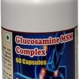 GLUCOSAMINE MSM COMPLEX CAPSULES - 60 CAPSULES (GET 1 BOTTLE GLUCOSAMINE MSM COMPLEX 50ML DROPS FREE)-image-39