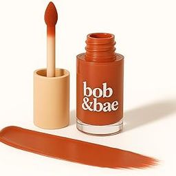 Bob & Bae Semi-Matte Liquid Lipstick – Long-Lasting, Lightweight Lip Color with SPF – Smudge-Proof Formula. (Ride me Bae, 5 ml)-17
