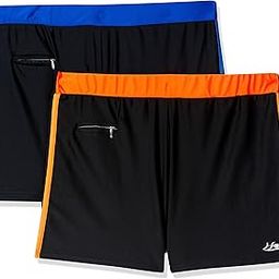 Mens Costume Is-010 Size 3Xl Black/Orange With Is-010 Size 3Xl Black/Blue Pack Of 2 And Swimming Goggles Is-506-image-84