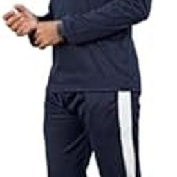 Cotton Blend Summer Suit/Night Suit for Men, Regular Fit Full Sleeves T-Shirt and Lower Set | Cord-Set Track Suit for Boys | Ideal for Casual Outings, Workout, Gym, Sports Pushpa-picture-24