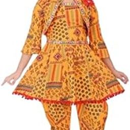 Kids Girls Top Dress with Bottom Long Sleeves-10