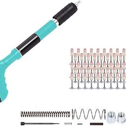 Manual Steel Nail Gun Tool, Concrete Nail Gun, Portable Mini Nail Shooting Machine, Nail Wall Fixing Tool for Cement Walls, Household Woodworking with 7.3mm Nail Gun Manual Steel-picture-41