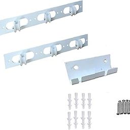 Purnima Marketing PM Luxury Roof Mount Pulley 1 Wall Holder 2 Ceiling Holders and Screws Kit for Ceiling Clothes Hanger (for Individual Pipes) For 3 pipes-image-37