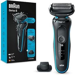 Braun Electric Shaver for Men, Wet & Dry shave, From Gillette, Rechargeable, Sensitive shave, Skin Comfort, Cordless, Advanced German Engineering, 5-Minute Quick charge Waterproof, Series 5 51-M1200s-image-17