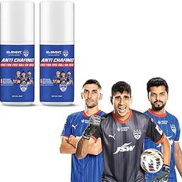 Elemnt Anti Chafing Roll On | 100 ml (Pack of 2) | Bengaluru FC Edition | Friction Free for Men & Women | Itching, Blisters, Bacterial from Sports and Fitness Activities | Anti Chafing Roll On For Underarms, Inner thighs, Blisters, UnderBreasts, Intimate areas | Uni-Sex (100 ML (Pack of 2))-image-51