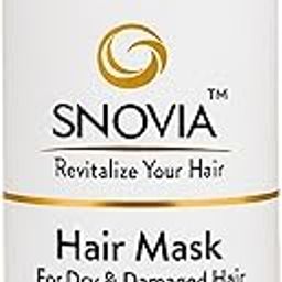 Snovia Hair Mask For Dry And Damaged Hair – Intensive Moisture Repair Treatment 200ML-image-95