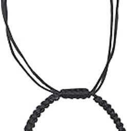 Single Piece Of 925 Sterling Silver Designer Adjustable Evil Eye Black Thread Nazariya Bracelet With 4 Silver Balls For Girls And Women - 2 Grams-image-92