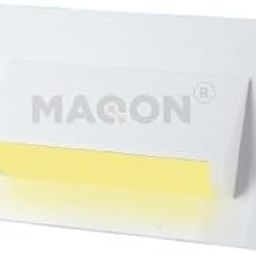 MAQON Classic 3&4 M Western LED Foot Light Convertible Under Cabinet Light, Soft White Outdoor Deck Wall Recessed Foot Stair Nosing Light (Yellow)-image-99