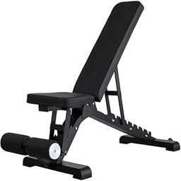 Gen-Z Fitness Adjustable Weight Bench for Home Gym & Commercial Use | 7 Back Positions | Full Body Dumbbell Exercise Bench for Strength Training|Black-image-38