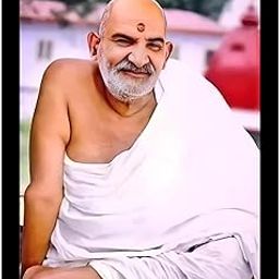 Nivas And Nibbles Neem Karoli Baba Religious Photo Frame – 8x12 Inch Black Frame, A4 Size Spiritual Wall Art – Lord Hanuman Swaroop Painting-5