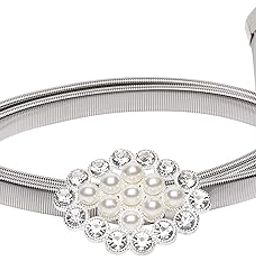 Women Metal Design Stretchable Belt for Women-image-66