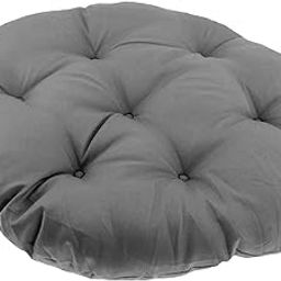 UJEAVETTE Hanging Egg Chair Cushion Comfortable Replacement for Indoor Balcony Outdoor Grey-image-51