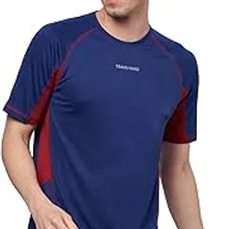 DOMIN8 Men's Solid Regular Fit T-Shirt-picture-44