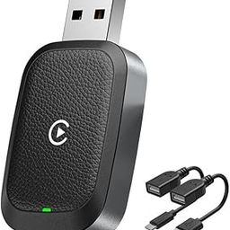 WeFly Wireless Carplay Adapter for iPhone New Intelligent Upgrade, Easy to Upgrade Wired CarPlay to Wireless, Instant Connection, Super Mini Car Playback Adapter for Cars with Built-in CarPlay-3