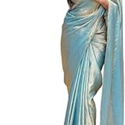 Zimmy Choo Two-Tone Shaded Saree, Premium Fandy Fabric, Hand-Work Lace Border, Unstitched Banglori Silk Blouse Piece-picture-52