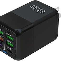 CALANDIS™ USB C Charging Block USB Power Adapter Charging Plug with Fast Charging 150W Black | Batteries & Chargers | Parts & Accessories | Radio Communication-image-59