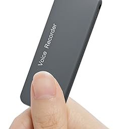Howabo Voice Activated Recorder 128GB (1800 Hours) with Playback, 40 Hours Recording Device with Metal Case, 1536Kbps Digital Voice Recorder with USB-C for Interviews,-27