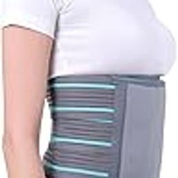 PHLEXMOTION Post Pregnancy Belt After C-Section 8 inches Adjustable Universal Size Maternity Belt After Normal Delivery for Belly & Waist Support Grey.-image-84