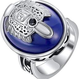 Fashion Vampire Diaries Ring Daylight Walking Signet Damon's Ring for Fans, Stone, No Gemstone,-image-27