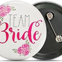 Bachelorette Party Badge, Bride To Be Decorations | Team Bride Badges for Bride, Family & Friends- Wedding Party Badges-image-5