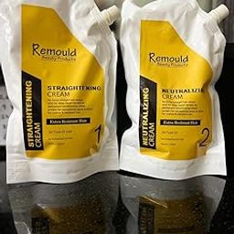 R'EMOULD STRAIGHTENING CREAM & NEUTRALIZING CREAM ALL TYPE OF HAIR ( FOR PROFESSIONAL USE ONLY NET VOL- 500ML+500ML (EXTRA RESISTANT HAIR. )-image-70