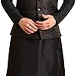 Men's Silk Blend Kurta Pajama with Designer Ethnic Nehru Jacket/Modi Jacket-image-17
