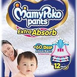 MamyPoko Pants Extra Absorb Baby Diapers, Medium (M), 42 Count, 7-12 kg-26