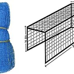 LARA 100 X 15 Feet (Roof Net) Solid Nylon Practice and Boundary Cricket Net (Blue) Practice Cricket Net, Pack of 1-picture-11