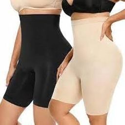 High Waisted Body Shaper Shorts Shapewear for Women Tummy Control Thigh Slimming Technology [Free Size] 1 PCs Shapewear Black-image-47