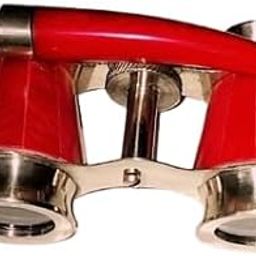 ALFAMART HT Luxury Vintage-Style Red and Gold Brass Opera Glasses with Handle – 3.5" Compact Theater Binoculars for Concerts, Opera, and Performances-picture-21