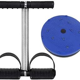CONSONANTIAM Tummy Trimmer Single Spring Black (With Tummy Twister) Slim Body Exerciser, Fat Reducer, Abs Exerciser Fitness Home Gym-12
