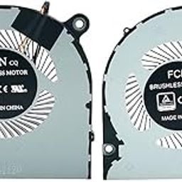 WEZA Compatible laptop CPU+GPU Cooling Fan for Acer Nitro Gaming AN515-54 AN515-43 AN515-54-728C AN515-54-5812/51M5 599H AN517-51 AN517-52 N18C3 7 AN715-51-76LS AN715-51-796C DFS531005PL0T laptop-image-4