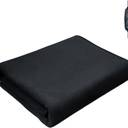 CALANDIS Electric Heating Throw Plush Flannel Blanket for Elderly Outside Bedroom Black | Home & Garden | Bedding | Blankets & Throws-image-31