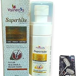 SUPERHIKE EXTRA STREMGTH REVIALIZING PREVENTS HAIR GROWTH 50ML SERUM FOR ALL HAIR TYPE PACK OF 1 FREE EAR PHONE-image-87