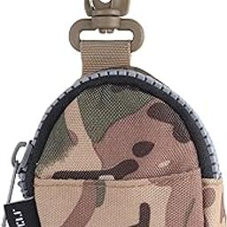 GadgetBite Coin Pouch with Zipper for Multipurpose Use - Compact, Durable, Secure Storage for Coins, Keys, Cards, and Small Essentials - Ideal for Travel, Everyday Carry-Camouflage-31