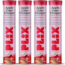 PLIX - THE PLANT FIX L-Carnitine ACV Effervescent Tablets Helps To Turn Food Into Energy | 15 capsules, Pack Of 4, 4 count-7