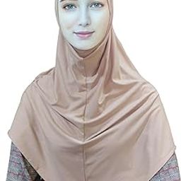 Premium Stitched Jersey One-Piece Instant Hijab for Women - No Pins Needed-30