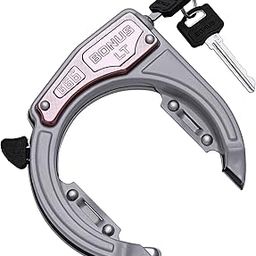 Bonus Steel Lt 666 (Side Key) Cycle Lock (Silver, Key Lock)-image-35