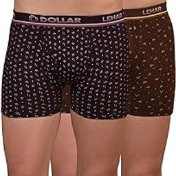 Lehar Combed Cotton Mens Pack of 2 Trunk Assorted-image-22