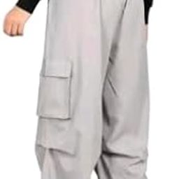 Cargo Utility Pants, Multiple Pockets, Durable Workwear, Rugged Comfort (in, Numeric, 32, Regular, Grey)-image-89