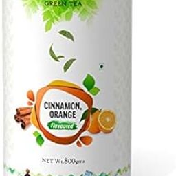 The Tea Planet Cinnamon Orange Flavoured Instant Green Tea just add hot water- 400 gm-40