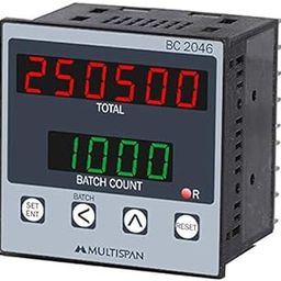 Multispan BC-2046 Digital Programmable Batch Counter 72 x 72 x 45-67