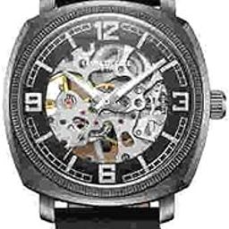 Analog Black Dial Men's Casual Leather Watch-picture-50