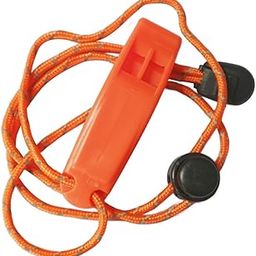 THE STYLE SUTRA Rope Whistle with s Soft Keychain Whistle for Outdoor Fishing Coaches Orange-image-24