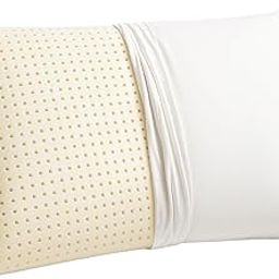 All Natural Latex Talalay Pillow - Organic Cotton Covered (Queen-Medium Firm)-11