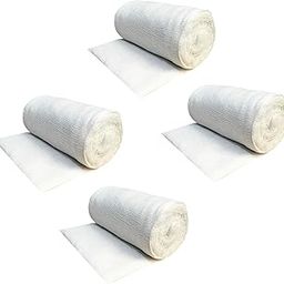 LIFEMED Sterile Gamjee Roll, 15cm x 1mtrs, Medical Grade Wound Dressing, Absorbent Padding for First Aid and Wound Care (Pack of 4)-image-65