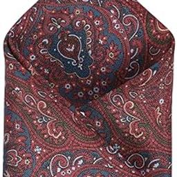 Men Red Print Party Pocket Square-image-83