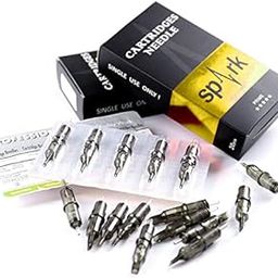 20PCS Spark Disposable Premium Tattoo Cartridge Needles Standard #12 Needles Round Shaders (14RS)-image-54