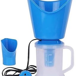 RAGVIAN 3 In 1 Steam Vaporizer, Nose Steamer, Cough Steamer, Nozzle Inhaler & Nose vaporizer machine for cold and cough (BLUE & PINK) (BLUE)-image-40